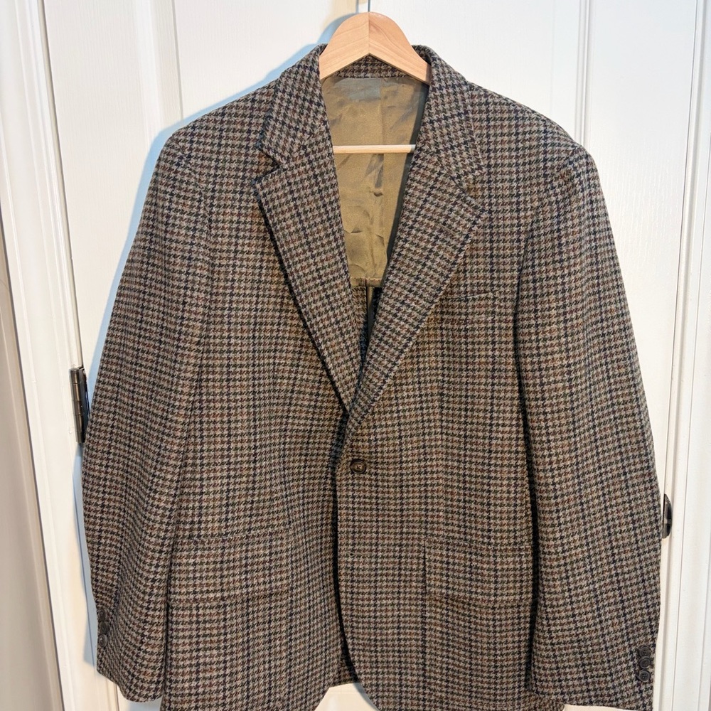 Buck Mason Brown Houndstooth Sport Coat